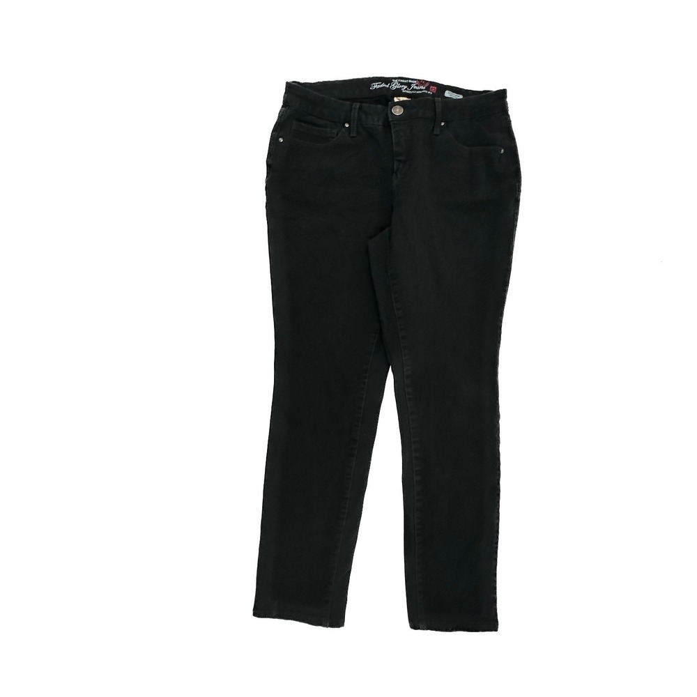 Faded Glory Ultimate Skinny Women's size 12 Black Denim Jeans